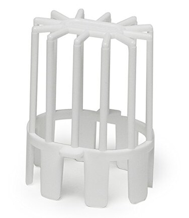 Thermwell Frost King G626 Plastic Downspout Guards Fits 3 Oval or 3 x 1 78 Rectangular Downspout