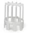 Thermwell Frost King G626 Plastic Downspout Guards Fits 3 Oval or 3 x 1 78 Rectangular Downspout