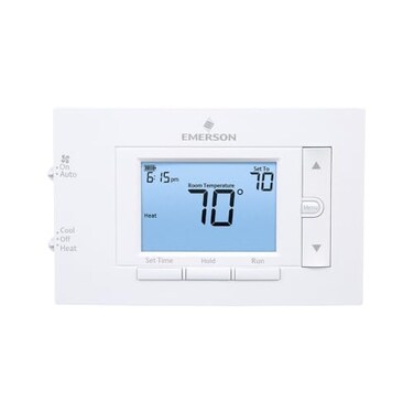 White-Rodgers Emerson 1F83C11PR Conventional 1H1C Programmable Thermostat White