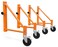 WEN 31104 Baker Scaffold Outriggers with 5Inch Locking Casters 4 Pack