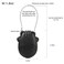 NBYT Luggage Locks Combination Lock Black 27 Circumference 10000 Code Options Scratch Resistant Lightweight Portable Secure