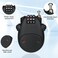 NBYT Luggage Locks Combination Lock Black 27 Circumference 10000 Code Options Scratch Resistant Lightweight Portable Secure