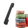 Tiiyee Luggage Handle Plastic Suitcase Handle Replacement Soft Pull Repair Carry Strap Grip Spare Fix Holders Hardware Accessory Part for Black Boxes Cases Black Tone Old Broken 20cm Length
