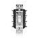 Leviton 30 Amp 600 Volt Pole 3 Phase AC Manual Controller Suitable as Motor Disconnect Toggle NonGrounding Back Side Wiring MS303DSW White