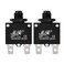 uxcell 2Pcs Thermal Overload Protector AC 125250V 12A Push Button Reset Circuit Breaker