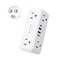 TROND Outlet Extender Surge Protector with 360 Rotating Plug Multi Plug Wall Outlet with 6 Grounded Sockets and 2 PD20W USB C Charger 900J Sideways Plug Adapter for Tight Space in Kitchen Bathroom