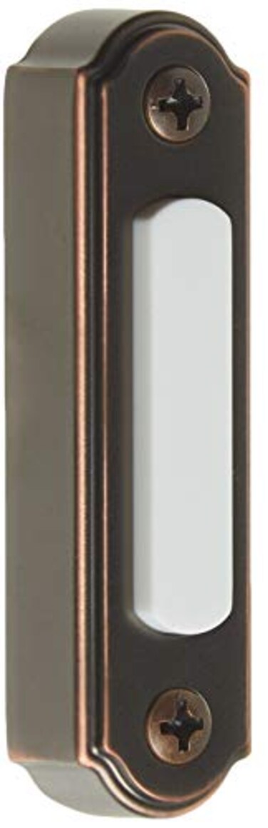 Heath Zenith SL25702 Wired Push Button OiledRubbed Bronze