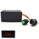 SDTC Tech 6V30V 8A DC Motor Speed Controller 6V 12V 24V PWM Stepless Speed Control Switch Adjustable Driver Regulator with Duty Cycle LED Digital Display Knob