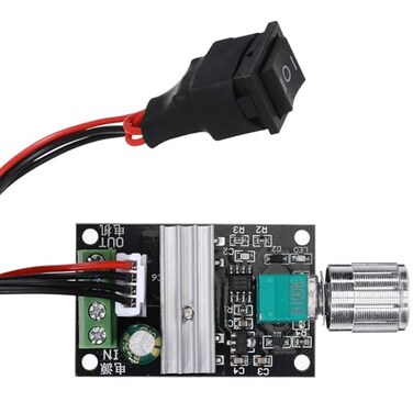 ledmomo 1203BB 6V 12V 3A 80W DC Motor Speed Controller PWM Adjustable Motor Driver