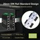 Steloproad 5PCS Din Rail Mount Clip 35mm 108 Width Universal DIN Rail Mounting Clip Mounting Bracket Aluminum Alloy Solid State Relay Clip for Switch Relay Mounting DIN Rail Mounting Bracket