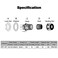 LeMotech 20 Pack NPT 34 Cable Glands Waterproof Adjustable 12518mm Cable Connectors Black Nylon Joints with Gaskets
