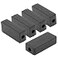 LeMotech 5Pcs ABS Plastic Electrical Project Case Power Junction Box Project Box Black 24 x 10 x 06 inch 60 x 26 x 16 mm