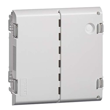 Leviton 14 Wireless Structured Media Center with Vented Hinged Door 4960514P White