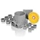 Leviton 2Gang Concrete Floor Box System FBBOXGY Gray