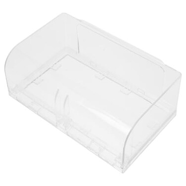 Housoutil Waterproof Socket Cover Double Position Thickened Adhesive Socket Protective Box Splash Proof Outlet Cover for Kitchen Bathroom Wall Switch