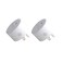 Wishiot 2pcs Zigbee Smart Plug Remote Control Outlet Adapter Switch Compatible with Alexa Echo 4th gen Echo Plus 2nd Google Home SmartThings Hub eWeLink Voice Pairing Hub Required