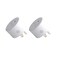 Wishiot 2pcs Zigbee Smart Plug Remote Control Outlet Adapter Switch Compatible with Alexa Echo 4th gen Echo Plus 2nd Google Home SmartThings Hub eWeLink Voice Pairing Hub Required