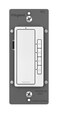 Legrand Radiant Digital Countdown Timer Rocker Light Switch For Home Lighting Control with Locator Time Indicator 60402010 Minute Settings RT2WCCV4 White 1 Count