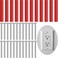 Ripeng Outlet Spacers Electrical Outlet Box Extender Kit Electrical Switch and Receptacle Spacers 24 Pack 12 Tubes and 12 ScrewsRed