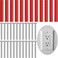 Ripeng Outlet Spacers Electrical Outlet Box Extender Kit Electrical Switch and Receptacle Spacers 24 Pack 12 Tubes and 12 ScrewsRed