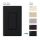 Lutron Sunnata OnOff Accessory Switch only for use with Sunnata LED Dimmers STASBL Black