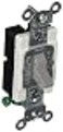 Leviton Toggle SinglePole AC Quiet Switch CS1152GY Gray