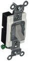 Leviton Toggle SinglePole AC Quiet Switch CS1152GY Gray