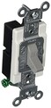 Leviton Toggle SinglePole AC Quiet Switch CS1152GY Gray