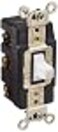 Leviton 20Amp 120277Volt Toggle DoublePole AC Quiet Switch 1286W White