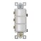 Broan-NuTone BroanNuTone P3RW ThreeRocker Switch for Bathroom Exhaust Fan White Wall Control Knob