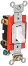 Leviton Toggle DoublePole AC Quiet Switch Extra Heavy Duty Grade 12222W White