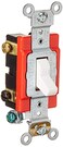 Leviton Toggle DoublePole AC Quiet Switch Extra Heavy Duty Grade 12222W White