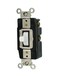Leviton 20Amp 120277Volt Toggle SinglePole AC Quiet Switch 1257W White