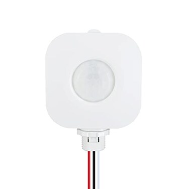 ECOELER Ceiling Occupancy Motion Sensor Switch High Bay Fixture Mount 360 Ceiling Automatic Light Switch 120277VAC UL FCC Approved Passive Infrared Sensor Neutral Wire Required