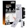 myTouchSmart 33861 LE One inWall Digital Timer Push Door Switch Backlit LED Screen 8 Custom OnOff Times Countdown Mode DailyWeekly Set Off Countdown