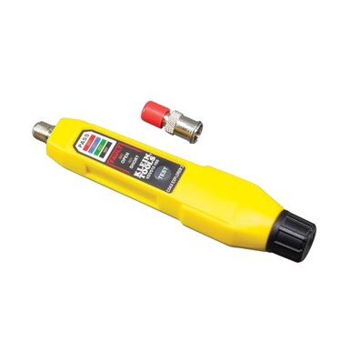 KLEIN TOOLS Klein Tools VDV512100 Cable Tester Coax Explorer 2 VDV Tester Push Button Operation for Wire Tracing Testing and Mapping Coaxial Cable