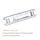 MECCANIXITY 5T Cable Pulling Swivel Wire Bearing Breakaway Swivel Wire Pulling Swivel Steel Wire Line Rope Ball Bearing Swivel for Wire Mesh Puller Grip 16cm63 inch Silver