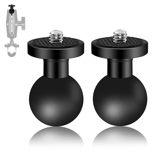 نيوالدا Niewalda 2pc Aluminum Alloy 1 Ball Mount Adapter With 1420 Threaded Stud b