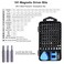HPFIX Precision Screwdriver Sets 124Piece Computer Tool Kit with 101 Bits Magnetic Electronics Repair Tool Kit for iPhone MacBook Laptop PC Tablet PS4 Xbox Nintendo Game Console