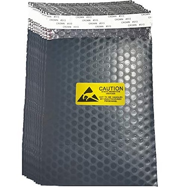 Daarcin 10pcs 63x82in16x21cm AntiStatic Bubble Bags Static Shielding Bag for Hard Drive SSD HDD or Sensitive Electronic Components