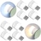 Linwnil USB Plug Lamp Computer Mobile Power Charging Light Small Book Reading Light 4 LED 4 Warm
