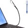 EBYPHAN Dimmable USB Lamp Flexible Keyboard Light Mini USB Light for Laptop 14LEDBead 3Level Adjustable Brightness OnOff Touch Switch Black