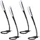 Zonon 4 Pcs Temperature LED USB Laptop Light with LEDs Beads Touch Switch and Flexible Bendable for Keyboard Notebook Laptop Desktop PC and Computer 14 LEDs Beads