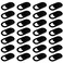 Mesee 50 Pieces Webcam Cover Slider 0027Inch Ultra Thin Web Camera Protective Privacy Covering Slide Stickers for Computer Laptop MacBook ProAir iPhone Tablet PC iPad iMac