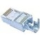 Platinum Tools 202022J EZRJ45 Shielded CAT5E6 External Ground Connector 50Pack