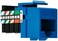 Leviton Cat 5e 8Wire QuickPort Adaptor Jack 10Pack 5G108AL5 Blue