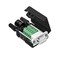 daier DB9 DSUB RS232 Adapter 9 Pin Signals Terminal Breakout Plastic Cover 2 Row Upgraded Version Female