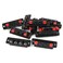 Xiaoyztan 10 Pcs 4Way Speaker Spring Clip Audio Terminals Red Black Push Release Connector