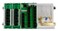 Leviton Structured Media Distribution Panel with 12Mod RJ45 Outputs 110 IDC Input and 2Cat5e VD ExpansionBoards 47606ASO