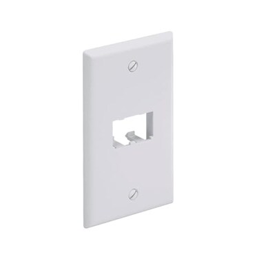 Panduit CFP2WH 1Gang 2Port Faceplate White